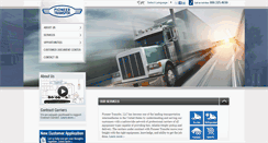 Desktop Screenshot of pioneertransfer.com