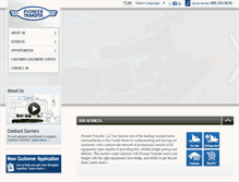 Tablet Screenshot of pioneertransfer.com